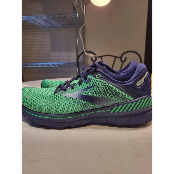 Brooks mens Sneakers, 10, Green And Blue, Very Good Cond main image 6